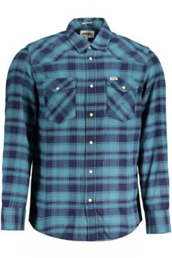 wrangler camicia maniche lunghe uomo