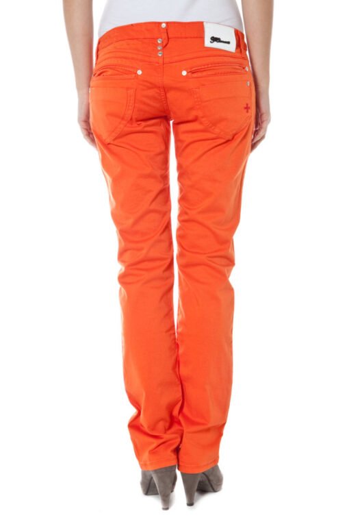 zuelements pantalone donna arancio - immagine 2