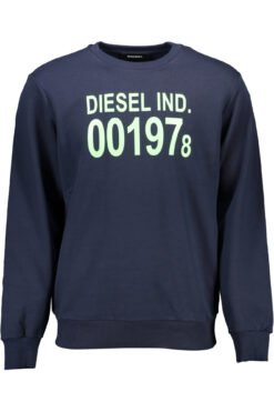 diesel felpa senza zip uomo