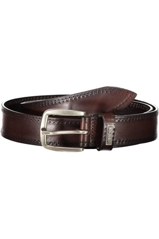 guess jeans cintura in pelle uomo