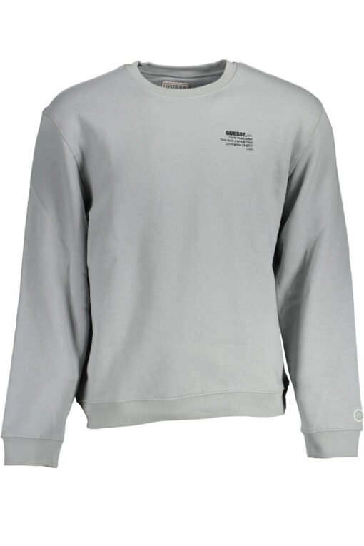guess jeans felpa senza zip uomo