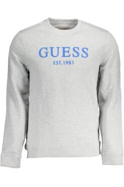 guess jeans felpa senza zip uomo
