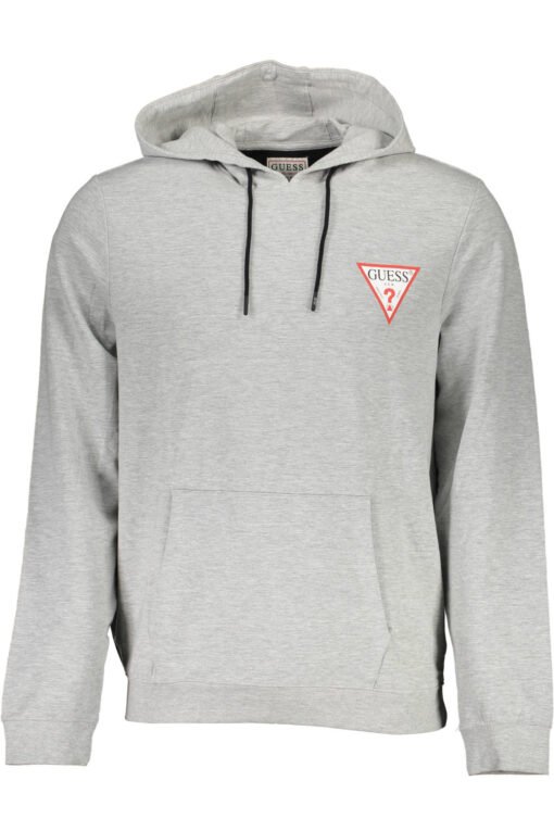 guess jeans felpa senza zip uomo