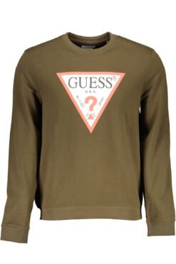 guess jeans felpa senza zip uomo