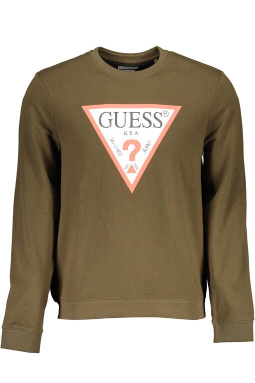 guess jeans felpa senza zip uomo