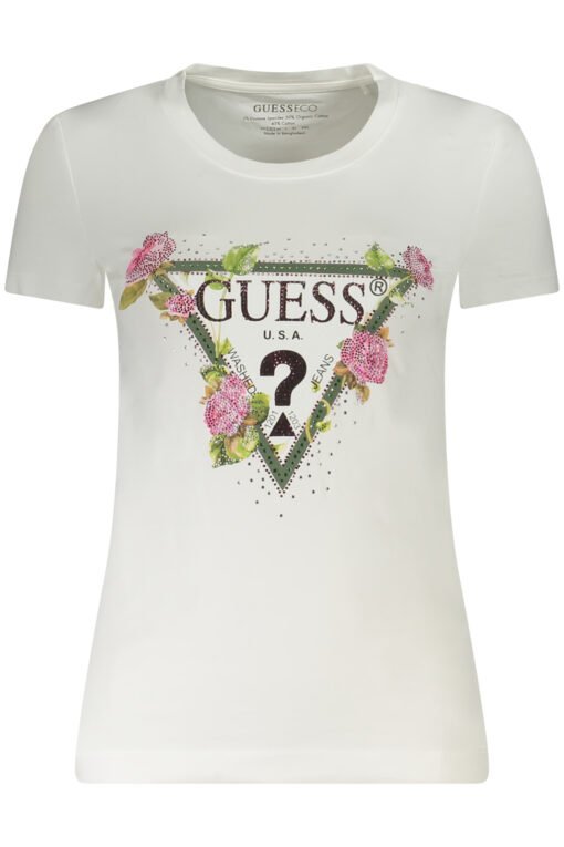 guess jeans t-shirt maniche corte donna