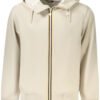 k-way felpa con zip uomo