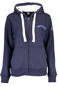 north sails felpa con zip donna