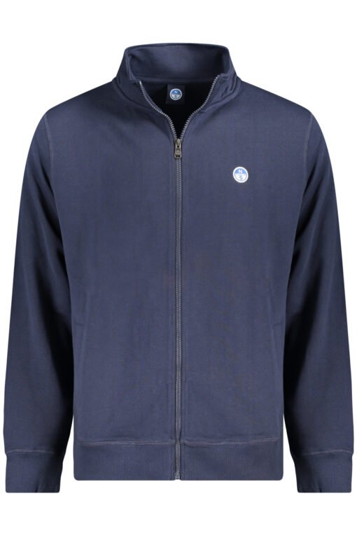 north sails felpa con zip uomo