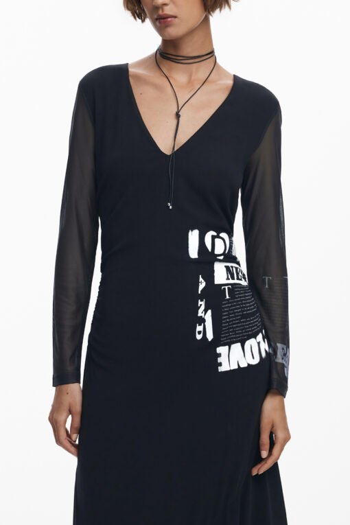 desigual abito lungo donna