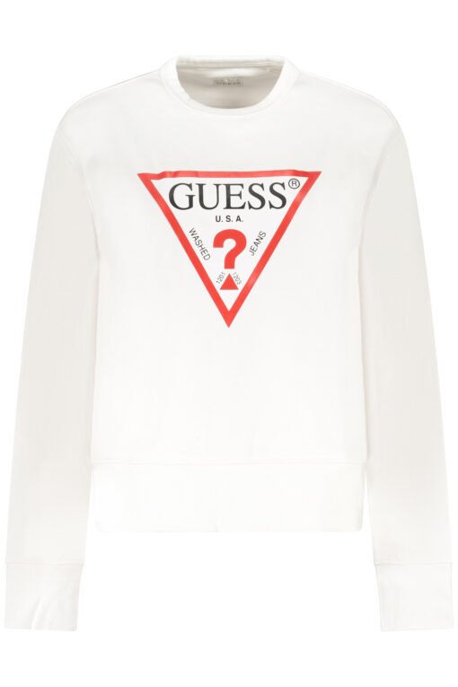 guess jeans felpa senza zip donna