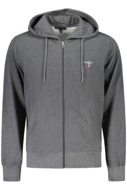 accademia militare felpa con zip uomo