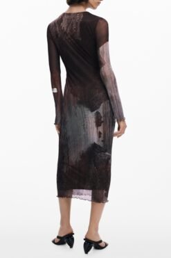 Alternative view of desigual abito lungo donna