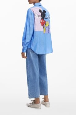 Alternative view of desigual camicia maniche lunghe donna