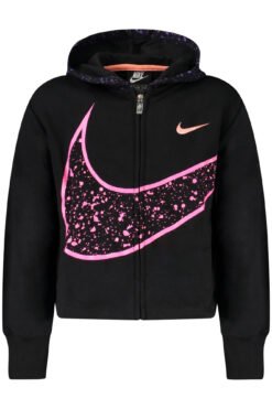 nike felpa con zip bambina