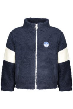 north sails felpa con zip bambino