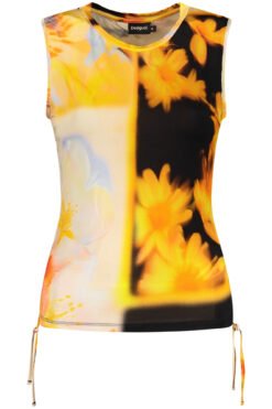 desigual canotta donna arancio