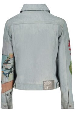 Alternative view of desigual giubbotto in jeans donna