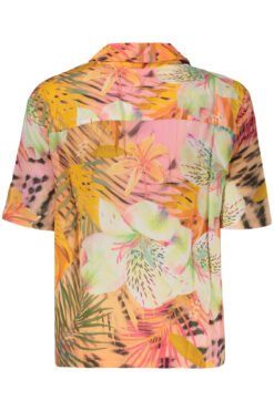 Alternative view of desigual camicia maniche corte donna arancio