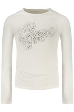 guess jeans t-shirt maniche lunghe bambina