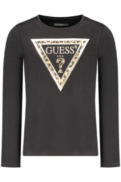 guess jeans t-shirt maniche lunghe bambina