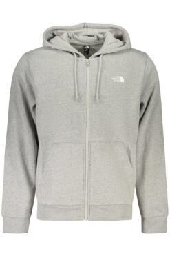 the north face felpa con zip uomo